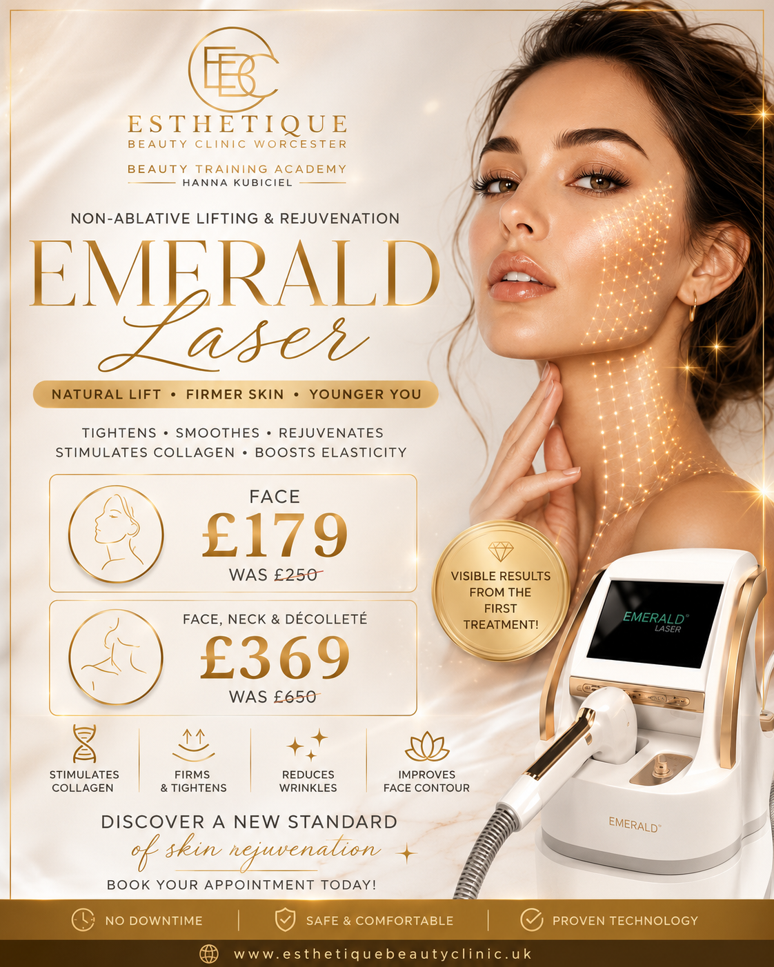Esthetique Beauty Clinic Worcester offer